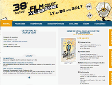 Tablet Screenshot of festcourt-villeurbanne.com